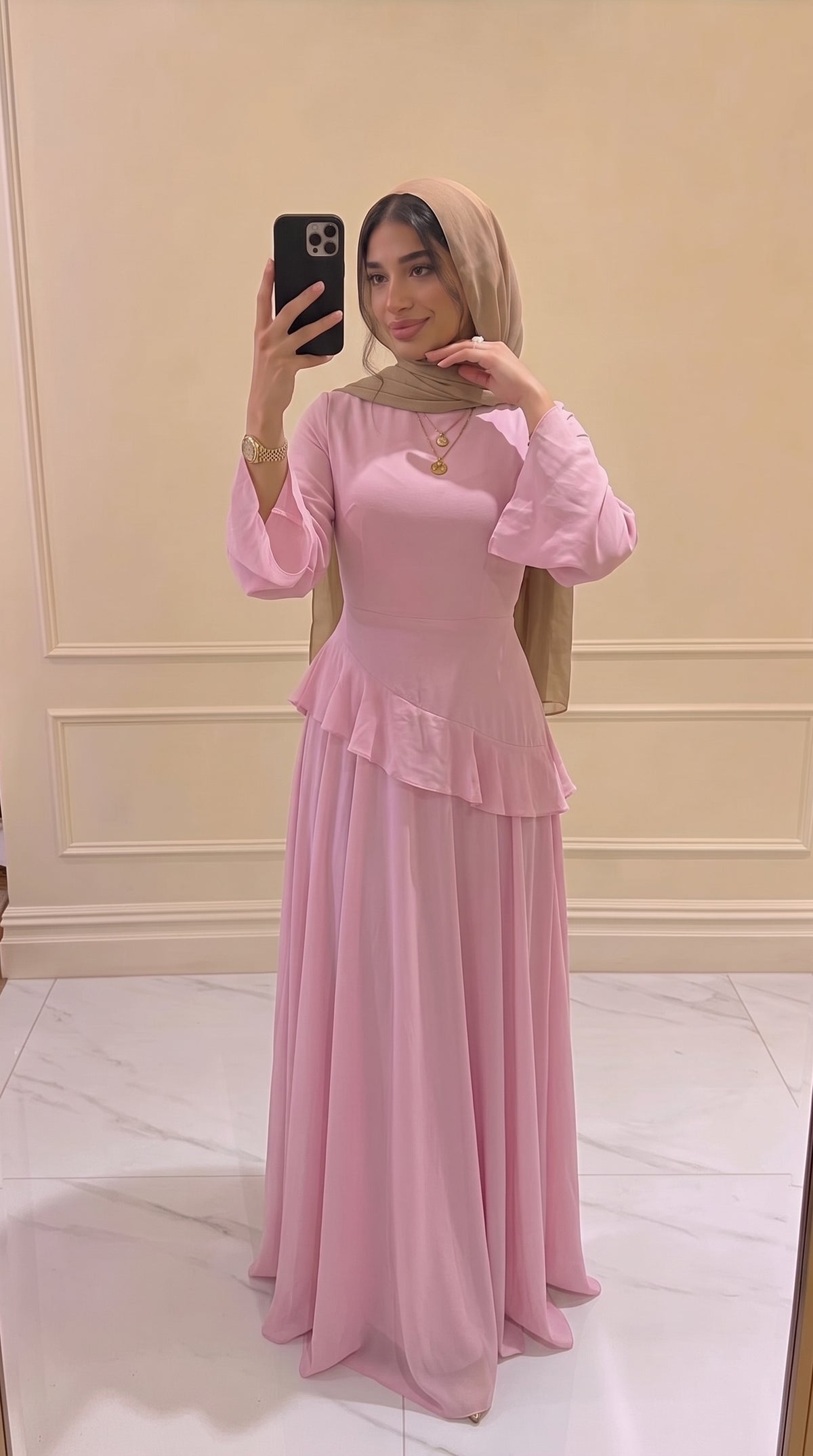 Yasmin Chiffon Abaya